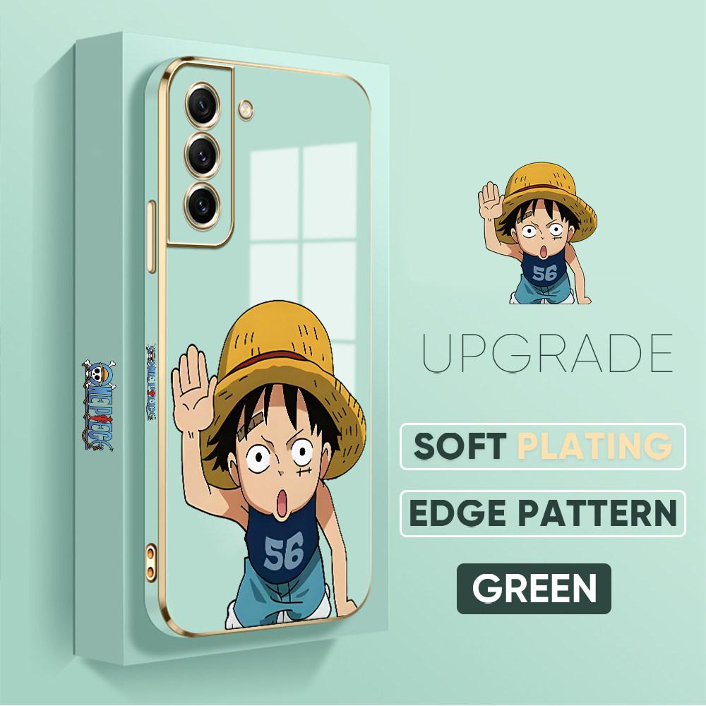 Colorful Printing Patterns Square Edge Pattern Casing Plated Phone Shell Luxury Plating Soft Phone Case for iPhone Motorola Moto OnePlus Samsung