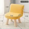 Children's Solid Wood Fabric Stool