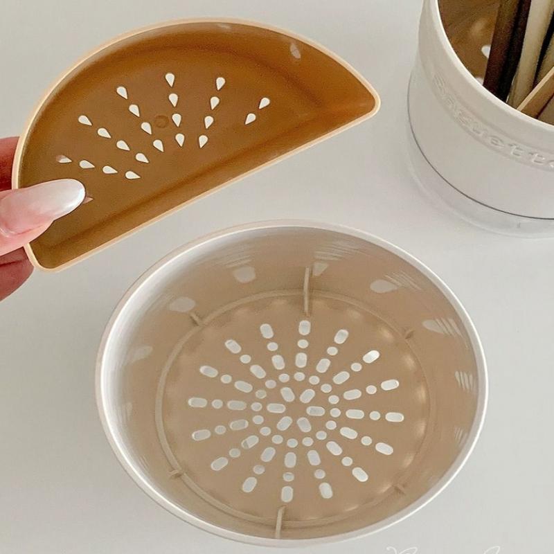 1Pcs Cutlery Storage Holder Plastic Multi Functional Drain Chopstick Tableware Knife Spoon Fork Chopstick Container Kitchen Tool