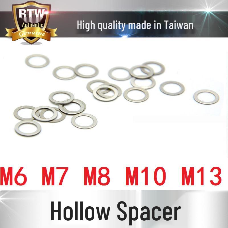 

Stainless Steel Clearance Washers (Thin Gaskets) - Sizes: 6x8, 7x9, 8x10x14, 10x12, 13x16 (Thickness: 0.1, 0.2, 0.3, 0.5) 6*8*0.1, 10 pieces