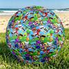 Sprunki Game Print Size 5 Soccer Ball, PU Wear Resistant Football for Match Training and Daily Practice, Birthday Gift for Soccer Fans
