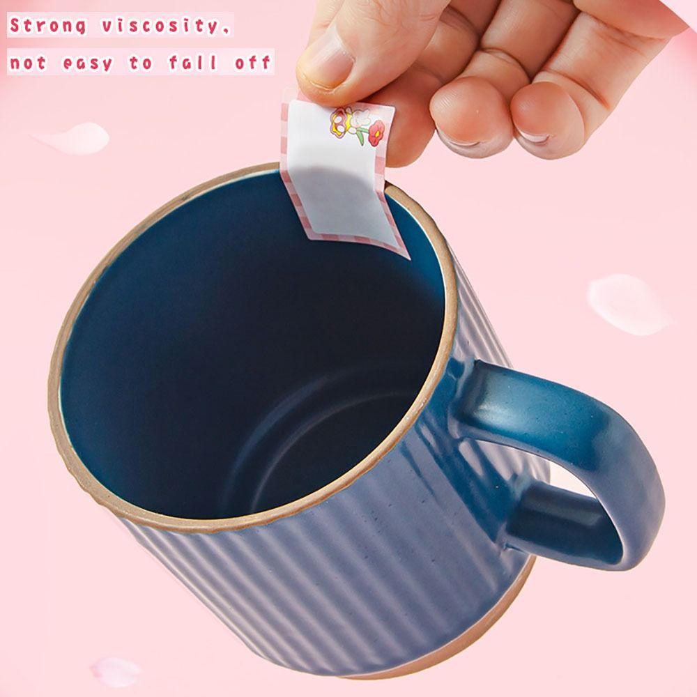 350Pcs/Roll 8 Patterns Name Sticker Custom Tag Sticker Portable Labels Sticker  Office