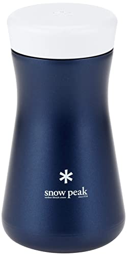 Snow Peak (snow peak) Stainless steel vacuum bottle type T350 Navy TW-350NV