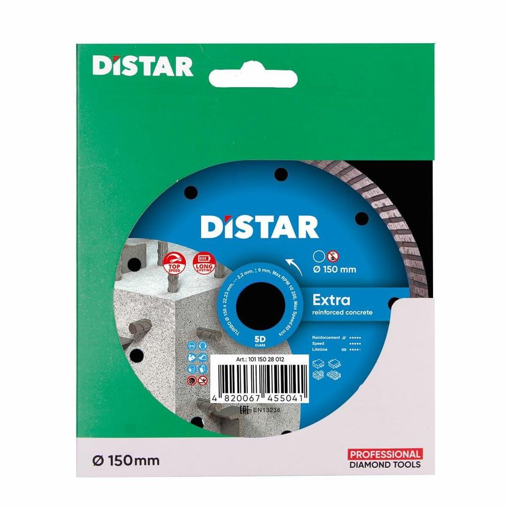 Distar Extra Diamond Blade 150 X 2.2 X 22.23Mm Turbo