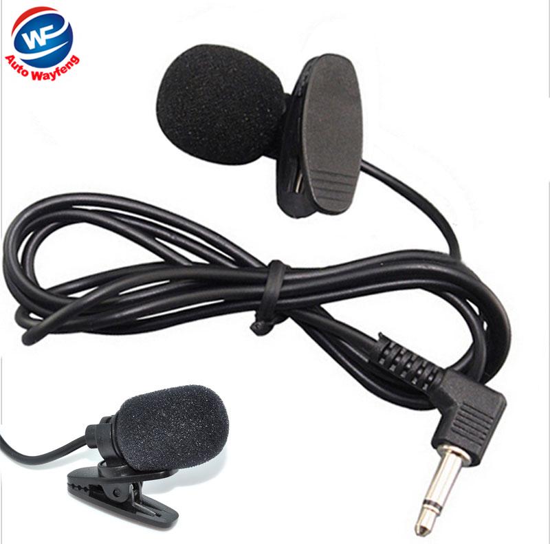 3.5mm Stereo Jack Plug Mono Car Audio Microphone Pc Mic With 1m Mini Wired External Microphone