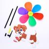 Windmill Toy Cute DIY PVC Kids Wind Spinner for Gifts