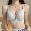 Wireless Front-Opening Maternity Nursing Bra: Anti-Sag, Anti-Side Bust Support for Pregnancy and Breastfeeding