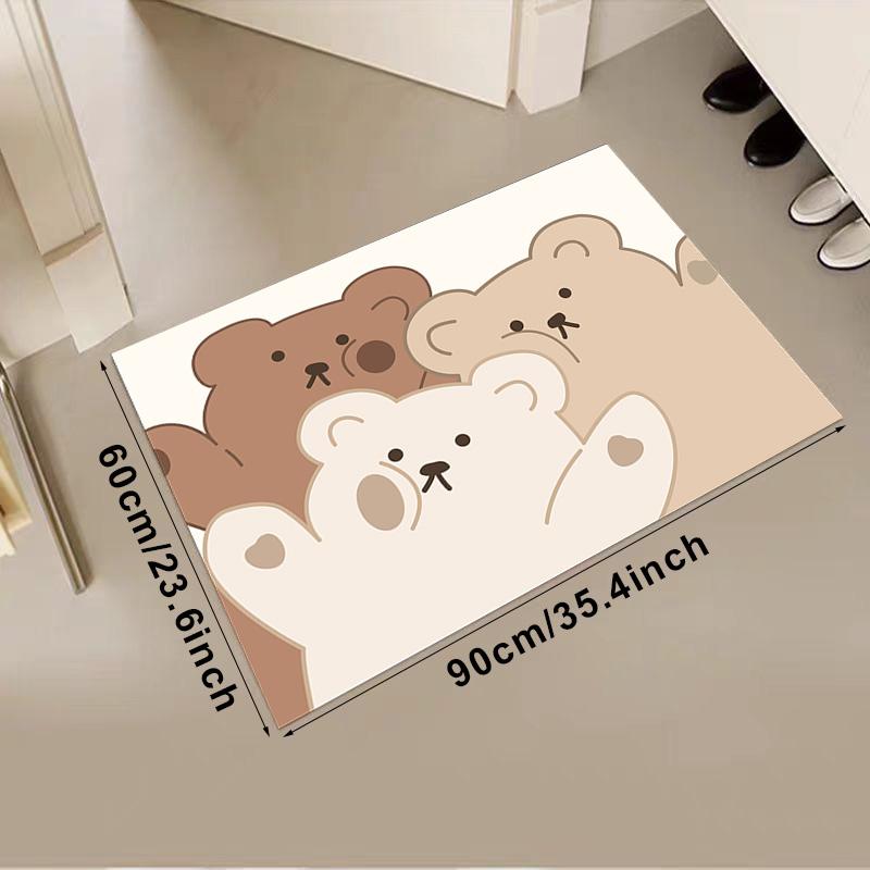 

VIKAMA Children s Cartoon Game Lightweight Rug Living Room Bedroom Kindergarten Washable Stain-resistant Size Optional Carpet 40X60CM (1.3X2FT