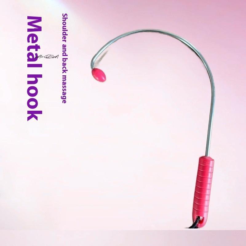 1Pcs Handheld Trigger Point Massage Tool Manual Massage Cane for Shoulder Neck Back Leg Muscle Knot Remover Self Massager Hook