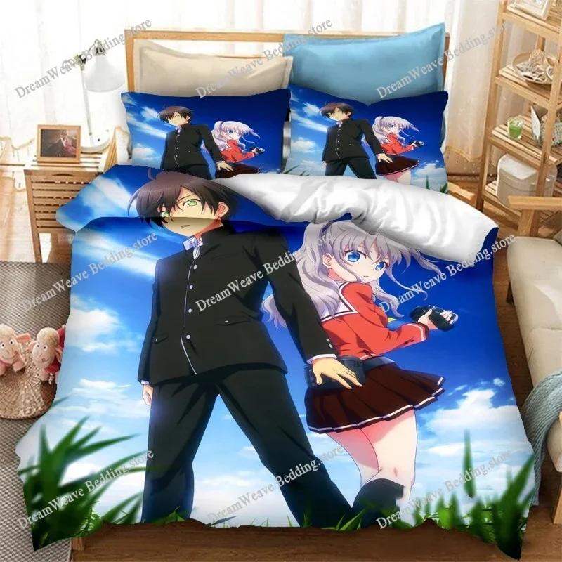 Fashion 3D Print Anime Bed Sheet Nao Tomori Bedding Set Single Twin Full Queen King Size Bed Set Adult Kid Bedroom Sets741