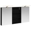 Bathroom Cabinet Set 3 Pcs 120 X 10.5 X 60.5 Cm Engineered Wood