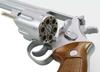 Crown Model No. 8 S&W M629 6-inch Hop-Up Air Revolver, Silver, Ages 10 and Up, Airsoft Gun