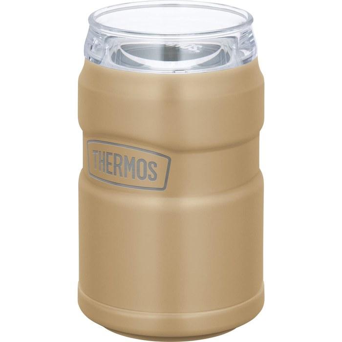 Thermos Outdoor Series Can Holder for 350ml Cans 2-Way Type Sand Beige ROD-0021 SDBE 350 ml