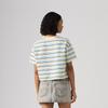 Levi's Women's American Retro Striped Knitted Short Sleeve T-shirt