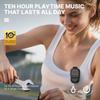 Portable Clip On Speaker with 20M IPX7 Waterproof Builts In Mics Long Playtimes for Hiking Swimming Fitness