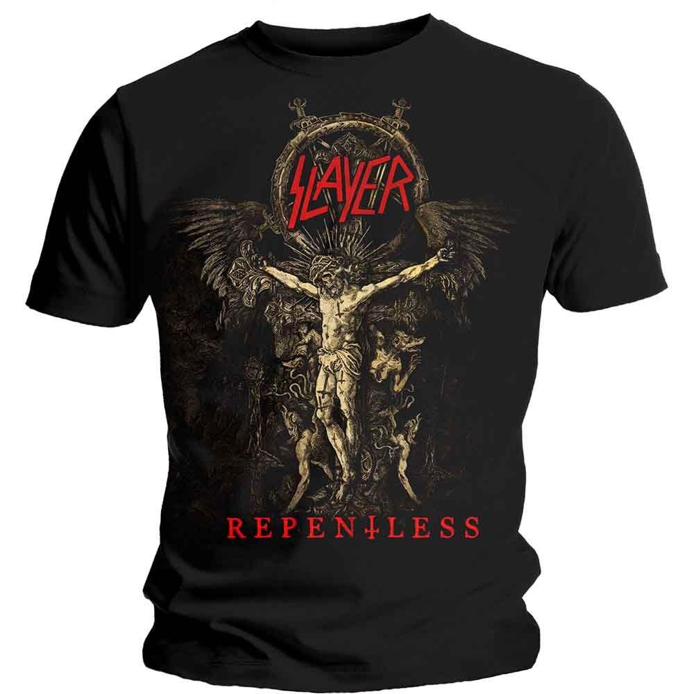 Rockoff Trade Unisexs Slayer Swords Black Tshirt Small Tshirt (Sizesmall) S