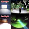 5-Colors Adjustable Emergency Solar Light Ip68 Waterproof Solar Led Flood Light With Panel