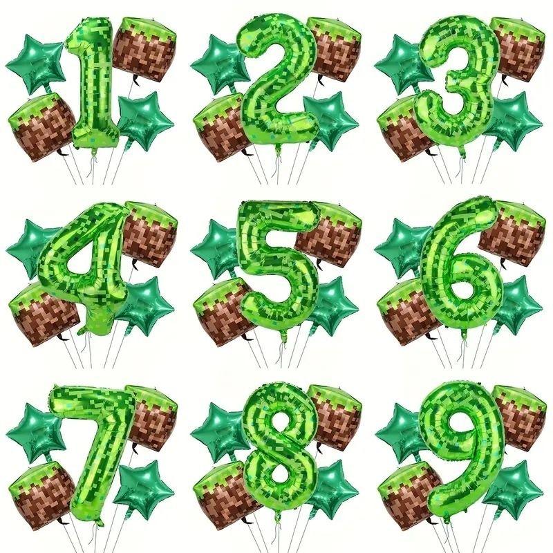 

Digital Balloon Set for Children s Birthday Party Decoration Steve Set Number 9