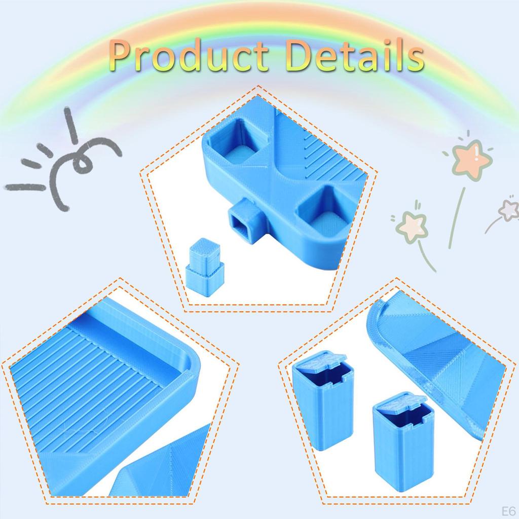 Diamond Art Tray Craft Supply Anti Scratch Accessory Bead Sorting Organizer for Nail Arts