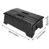 Portable Folding Step Stool Black Step Ladder for Elderly Pregnant Bathroom Travel Use Elderly Step