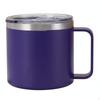 14oz Stainless Steel Coffee Mug Double Walled Vacuum Insulated with Handle Keeps Drinks Warm &
