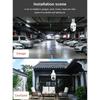 200W 2MP 1080P Panoramic Surveillance 2.4&5Ghz Wfi E27 Bulb Camera Automatic Body Tracking 4x Digital Zoom Video Security Monitor