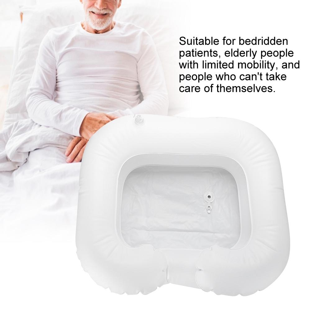 Inflatable PVC Hair Washing Basin Portable Shampoo Hair Basins for Pregnant Disabled