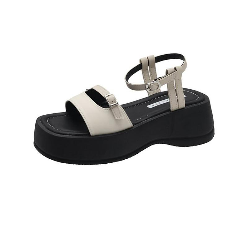 Женские модные босоножки на высоком каблуке с мягкой подошвой — фото 4