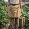Yousheng Picking Storage Bag with Adjustable Straps Orchard Picking Bag Tear-Resistant Outdoor Foraging Bag for Fruits