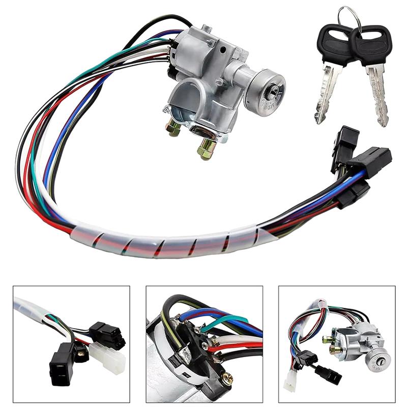 A28G-New Ignition Switch Lock Barrel Cylinder With Key For Mazda Pickup B2000 B2200 B2600 UB80-76-290 UB8076290 Parts