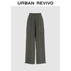 UR Women's Stylish Streetwear Drawstring Wide-Leg Pants