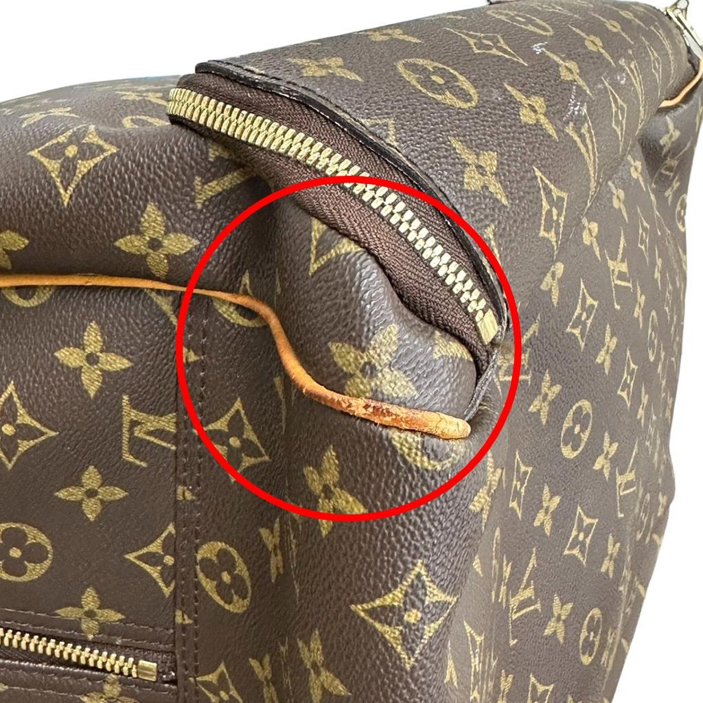 Louis Vuitton Monogram Evasion Boston Bag Sports Bag Monogram Canvas Brown Used