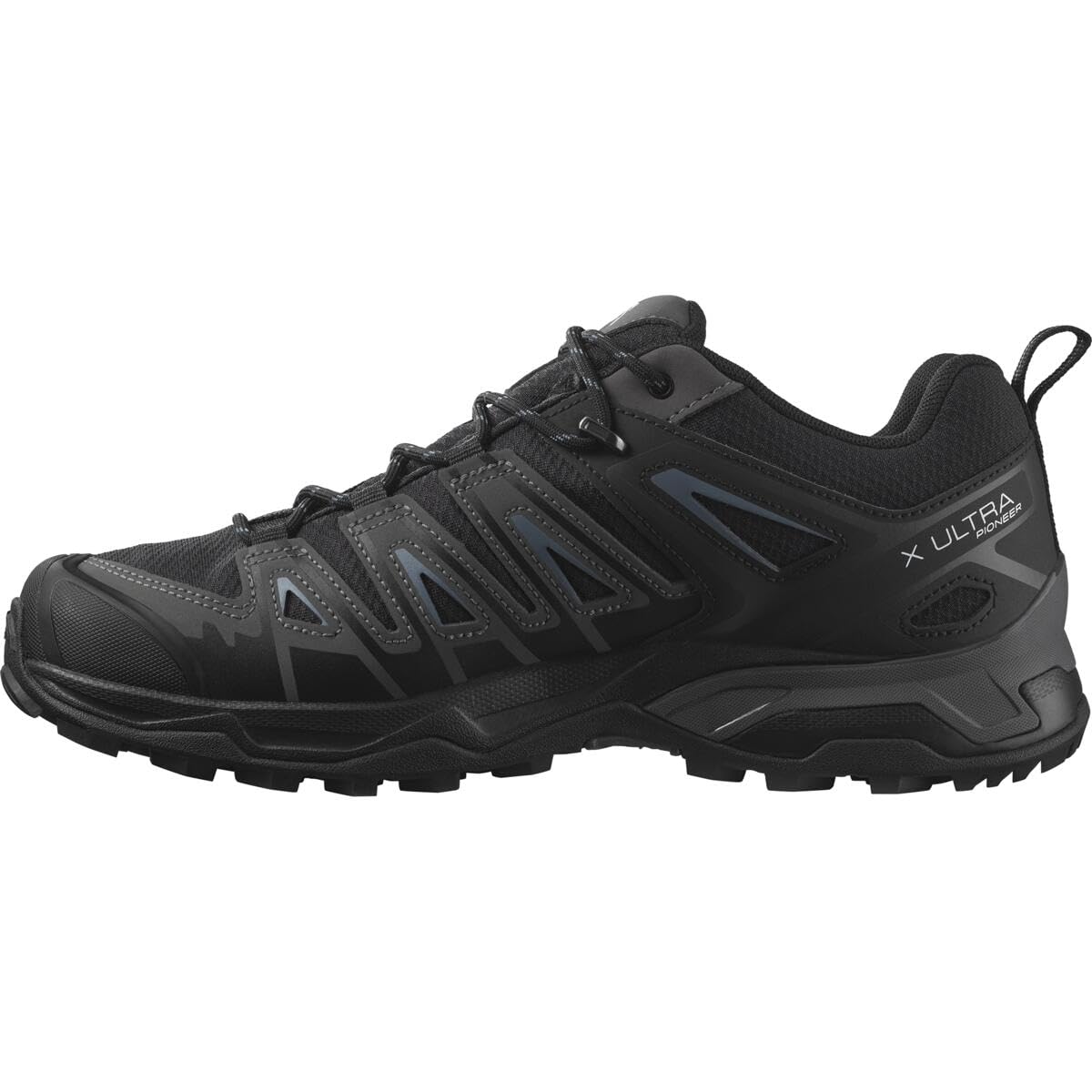 

Salomon X ULTRA PIONEER Размер см GORE-TEX Мужские походные/треккинговые ботинки, Черный/Магнитный/Стальной синий, 26.0