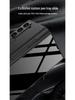 Samsung Z Fold 6 Leather Flip Case with Pen Slot and Glass Cover – Stylish and Business-Friendly.