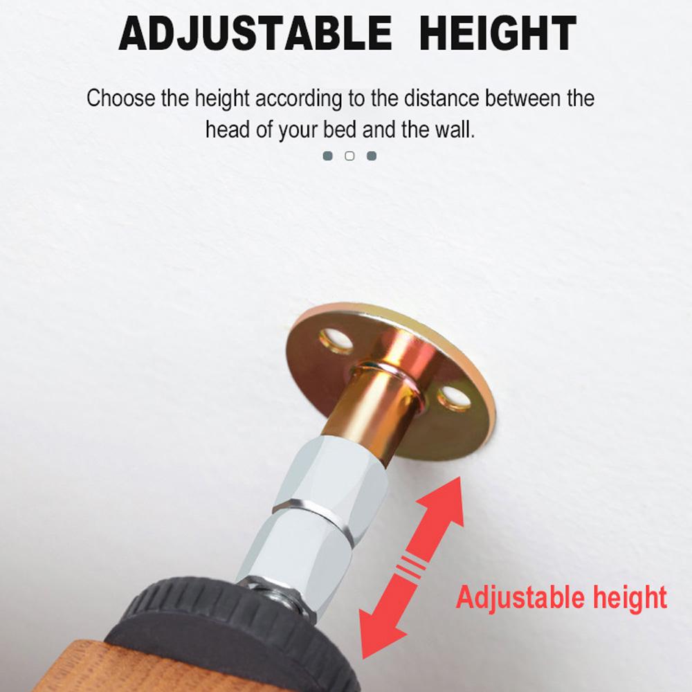 Home Tool Fasteners Bed Frame Fixed Bracket Bed Headboard Stopper Stabilizer Telescopic Support
