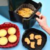 Silicone Air Fryer Baking Pan and Mat Set