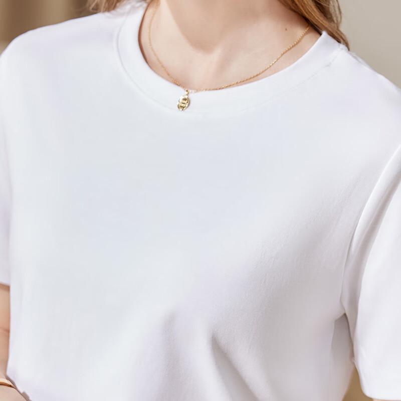 Women's Minimalist Slim Fit Short-Sleeved T-Shirt