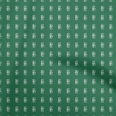 Cotton Flex Green Fabric Gaming Diy Clothing Quilting Fabric Print Fabric By Yard 40 Inch