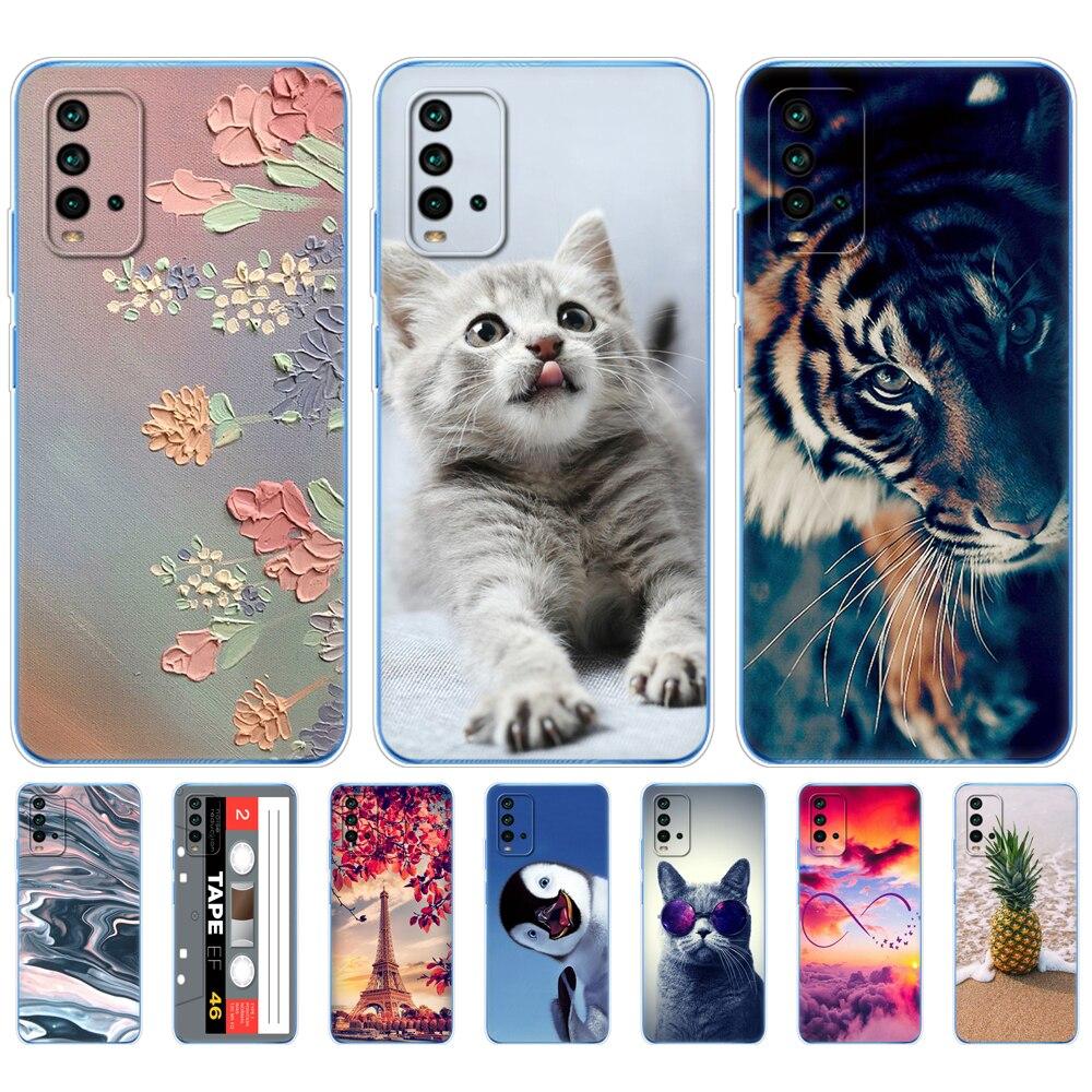 For Xiaomi Redmi 9T Case Silicon Soft Tpu For Redmi 9T Phone Back Cover 6.53 Inch Global Bumper Shockproof Protective Etui Funda