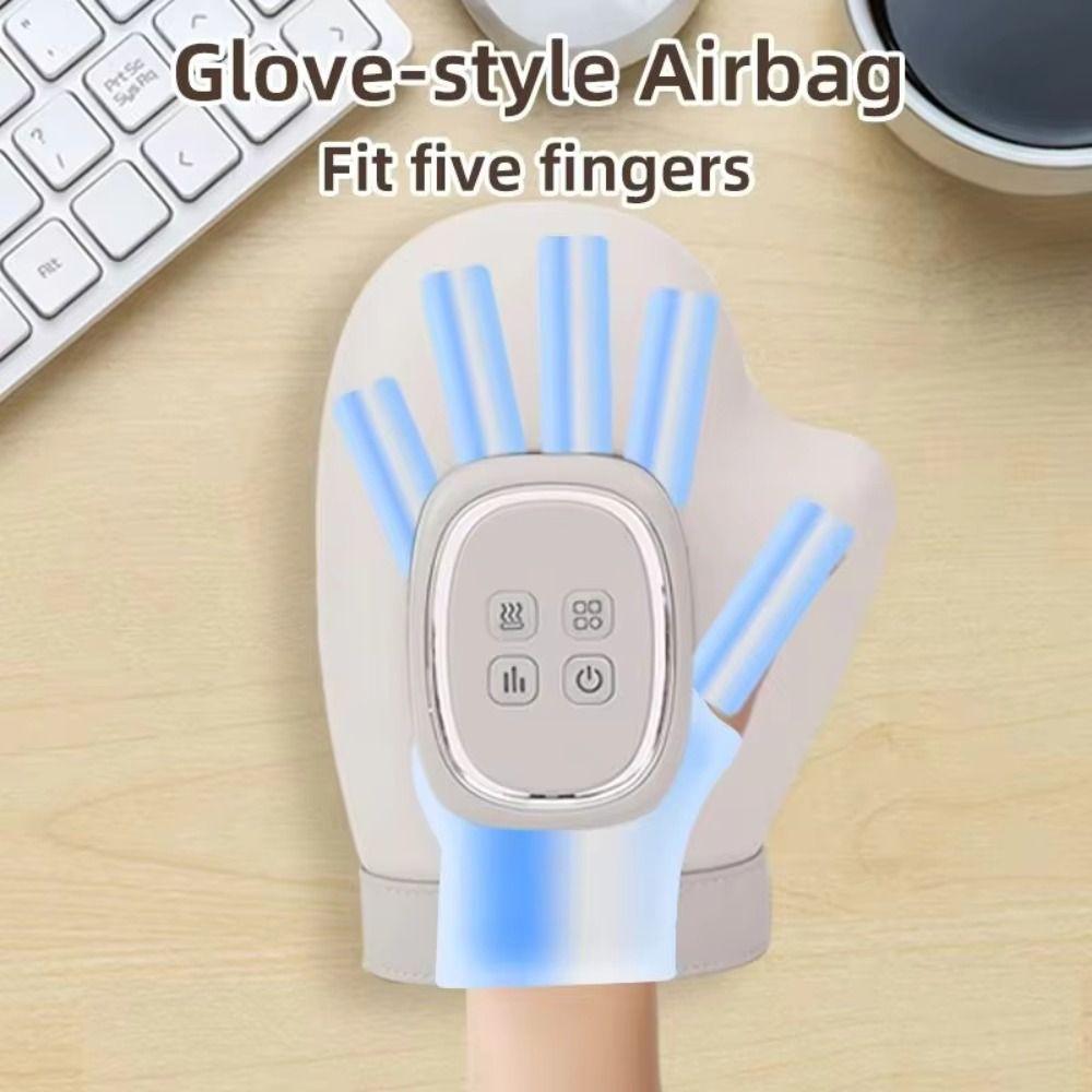 Airbag Compression Hand Massager 2000mAh Airbag Massager Durable Wireless Hand Massager  Office Use