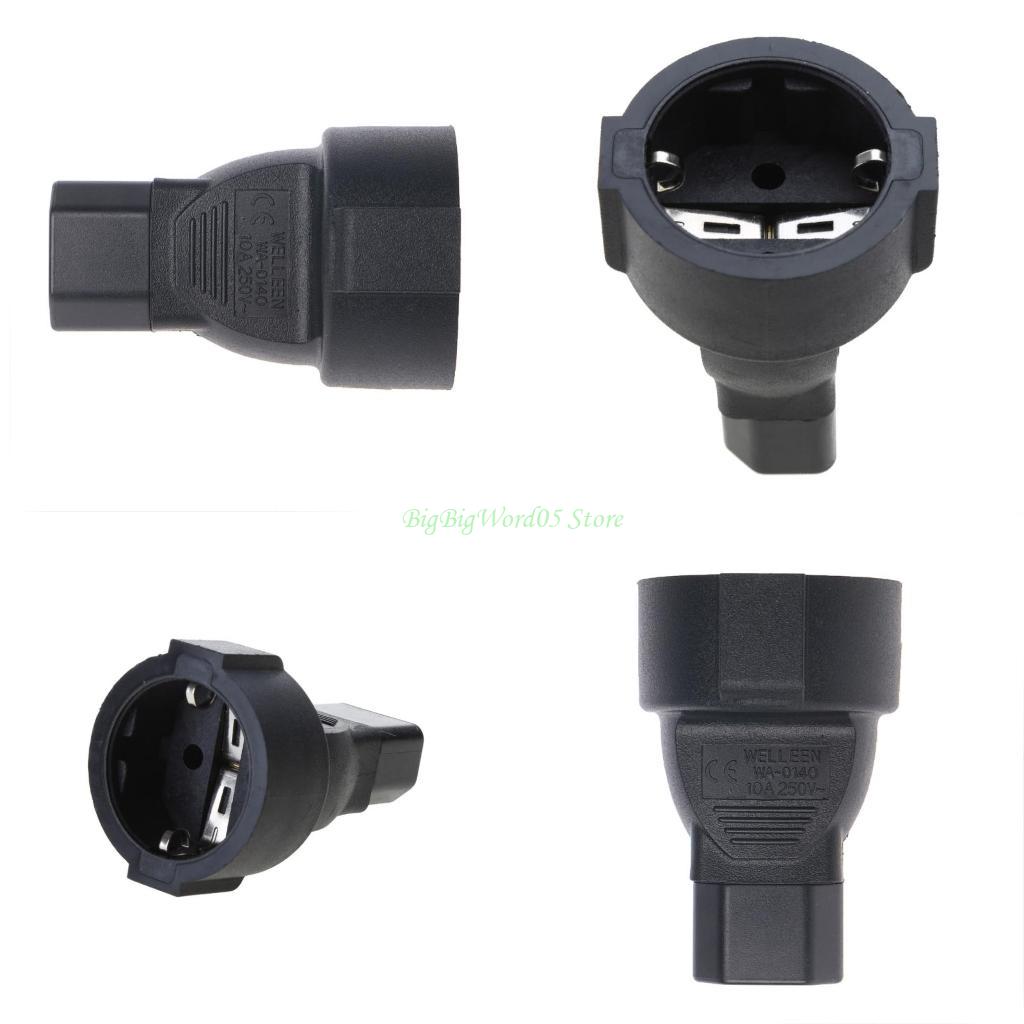 24TE WA-0140 UPS/PDU Power Lead IEC 320 C14 to CEE 7/7 European Female Adapter