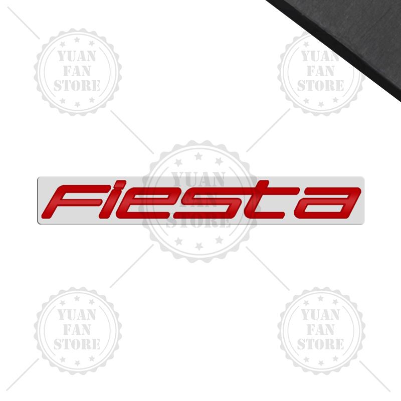 1 STUKS Metalen Letter Voor Ford Fiesta ST Line Nieuwe Oude Stijlen 3D Embleem Auto Achterklep Decals Badge Auto Accessoires Styling