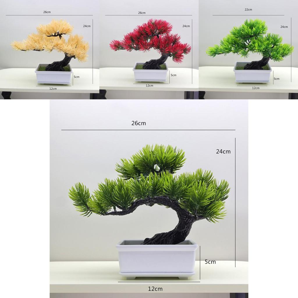 Plastic Conifer Branches Fake Pine For Indoor Landscaping And Decoration