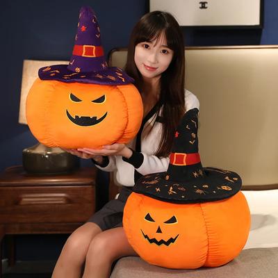 Halloweenowa Lalka Dynia Kreskówka Kawaii Pluszowa Zabawka 20CM Demoniczna Roślina Miękka Wypchana MINI Poduszka Dekoracja Domowa na Imprezę Prezenty dla Dzieci Chłopców