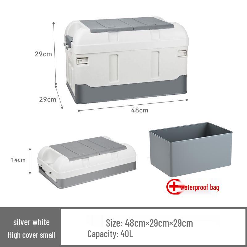 Organizator pliabil pentru depozitare camping portbagaj auto