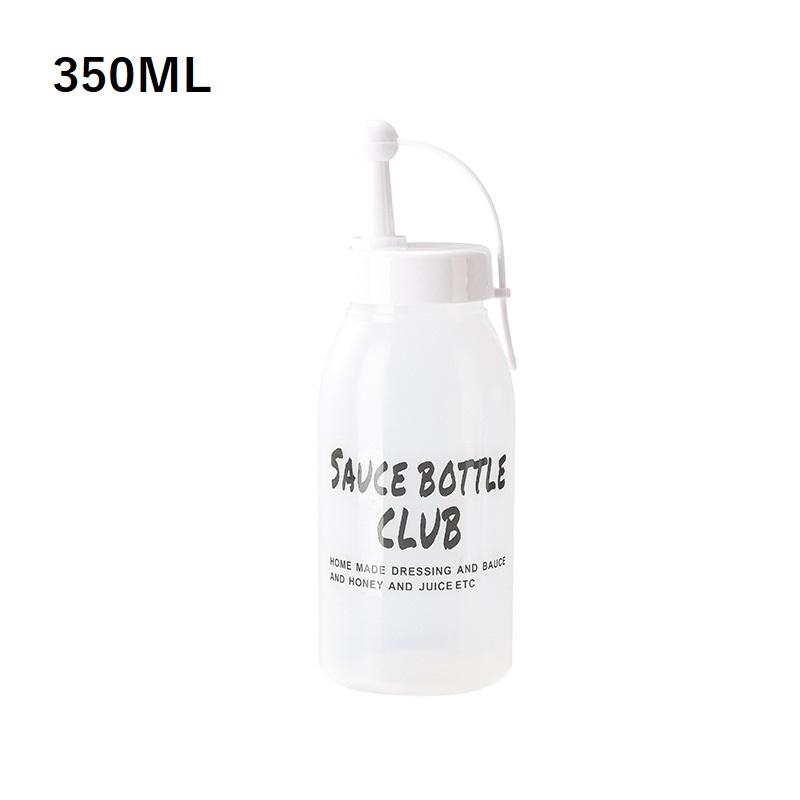 350/650 Ml Plastic Squeeze Bottles Condiments Dispenser Ketchup Mustard Sauce And Seasoning Bottle Kitchen Utensils
