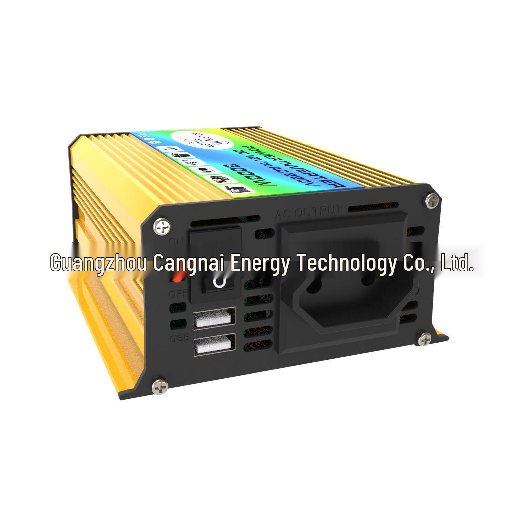 Car Power Inverter 300W 12V to 110V/220V with Dual USB Ports