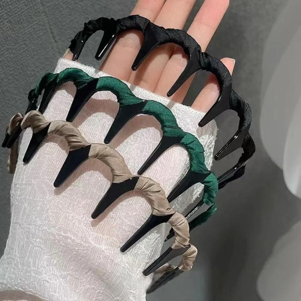 Wave Comb Sports Headbands Non-Slip Headwear Fashion Hair Accessories  for Women