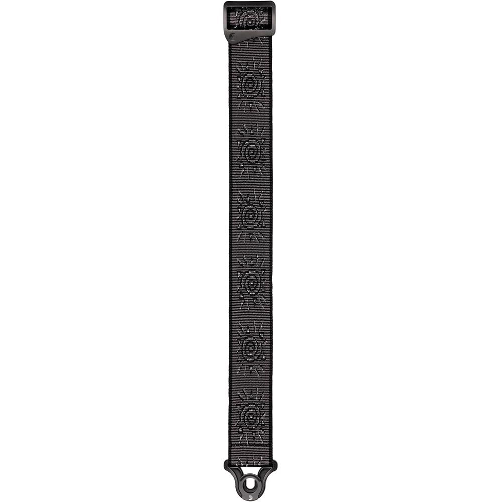 D'Addario Daddario Guitar Strap with Lock Structure Vingate Strap Collection Silver Suns 50BALPW0...