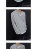 Men's Autumn Korean Style Slim-Fit Henley Long-Sleeve T-Shirt